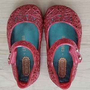 Mini Melissa Campana jelly shoes - Scented Mary Janes, size 5, great con…